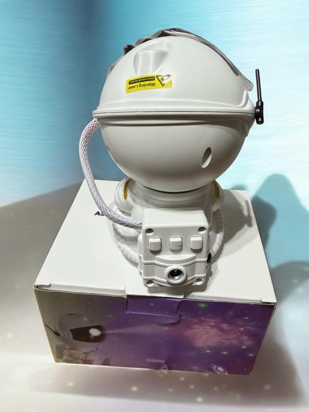 Astronaut Night Light Projector - White NIP/NWOT - Picture 2 of 4